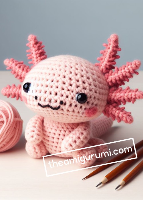Crochet Axolotl Amigurumi Pattern Free