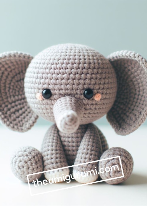 Crochet Baby Elephant Amigurumi