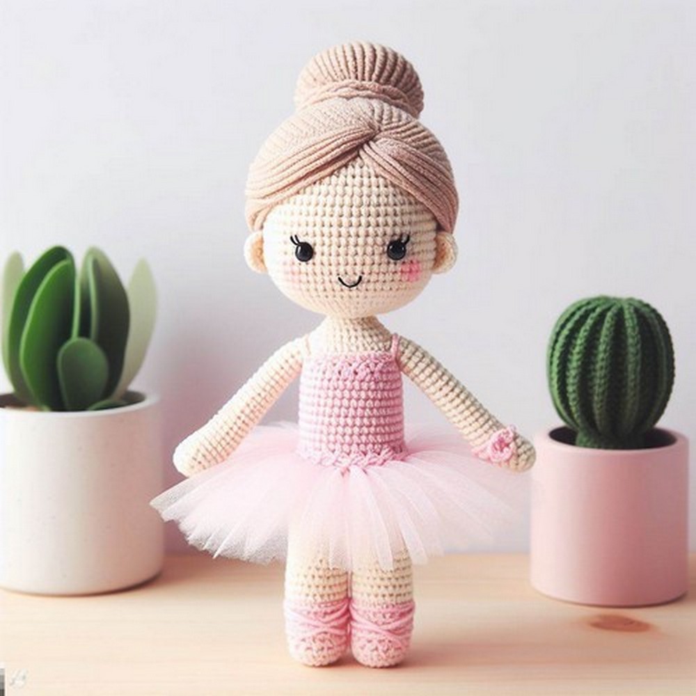 Crochet Ballerina Doll Amigurumi Pattern Step By Step