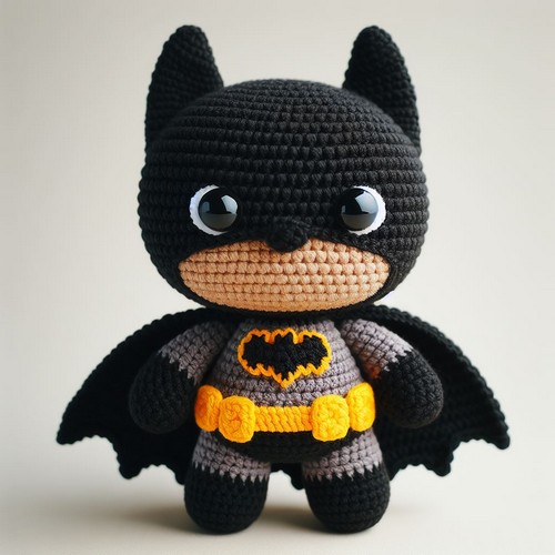Crochet Batman Amigurumi Idea - The Amigurumi