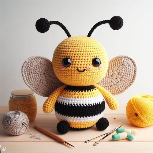 Crochet Bee Zoey Amigurumi Pattern Step By Step