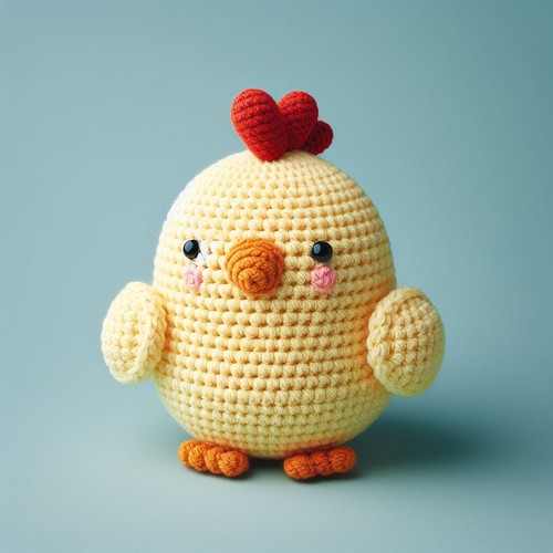 Crochet Chicken Amigurumi Pattern