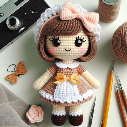 Crochet Clara Doll Amigurumi Pattern