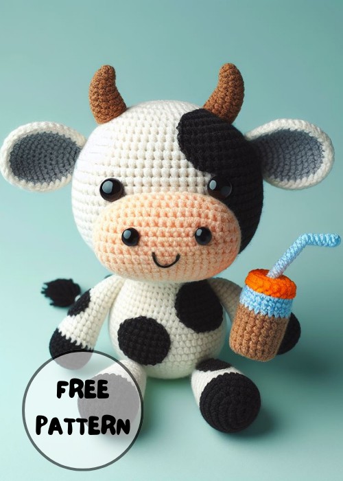 Crochet Cow Amigurumi