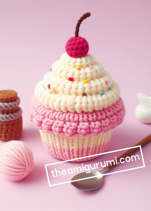 Crochet Cupcake Amigurumi Pattern Free