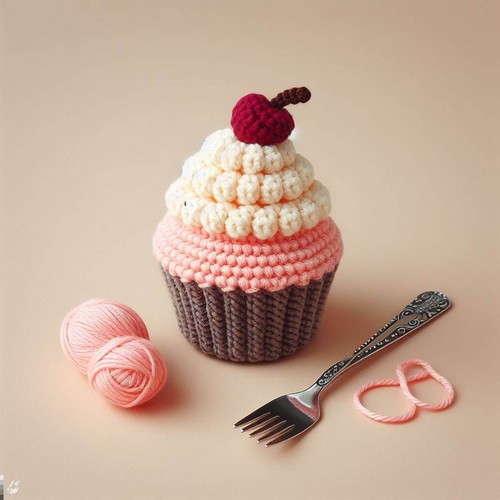 Crochet Cupcake Amigurumi Pattern Step By Step