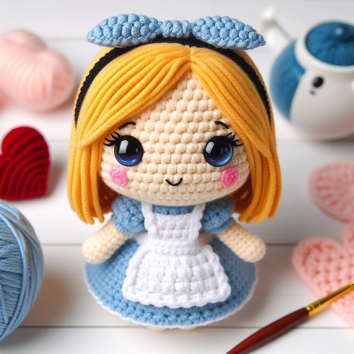 Crochet Cute Baby Alice Amigurumi