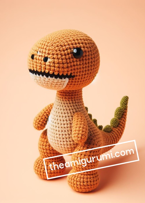 Crochet Dinosaur Trex Amigurumi Pattern Free