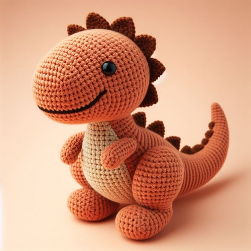 Crochet Dinosaur Trex Amigurumi