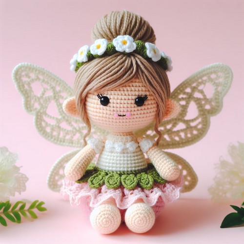 Crochet Fairy Doll Amigurumi Pattern Step By Step