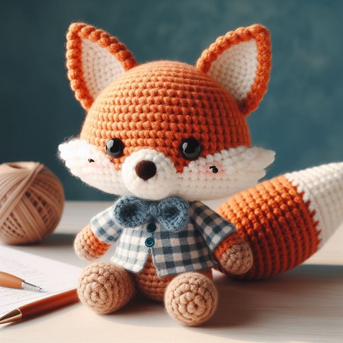 Crochet Fox Lina Amigurumi Pattern