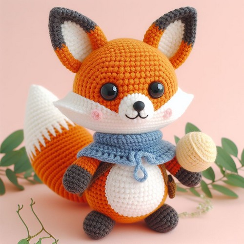 Crochet Fox Lina Amigurumi
