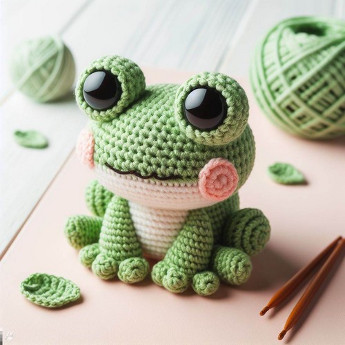 Crochet Frog Amigurumi Pattern Step By Step