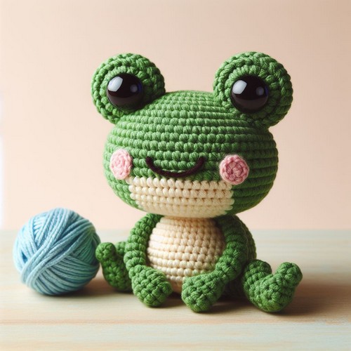 Crochet Frog Amigurumi Pattern