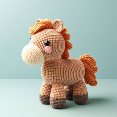 Crochet Happy The Horse Amigurumi Pattern Step By Step