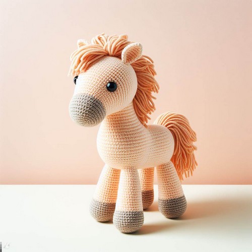 Crochet Horse Amigurumi Pattern Step By Step