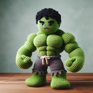 Crochet Hulk Amigurumi