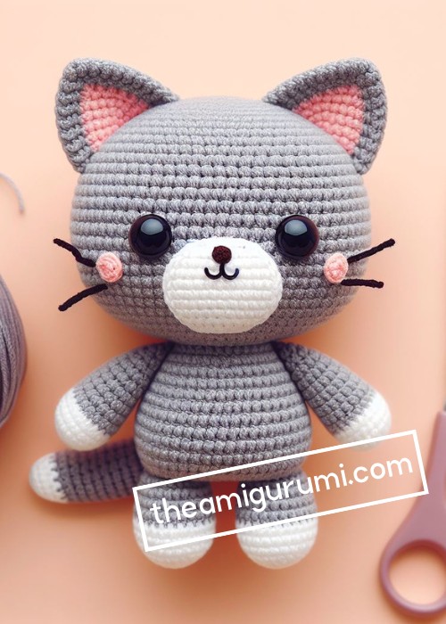 Crochet Kitty Amigurumi Pattern Free