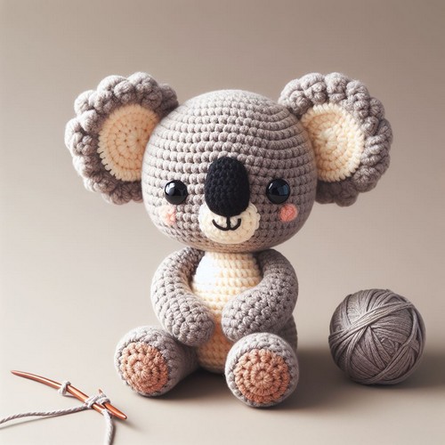 Crochet Koala Amigurumi Pattern
