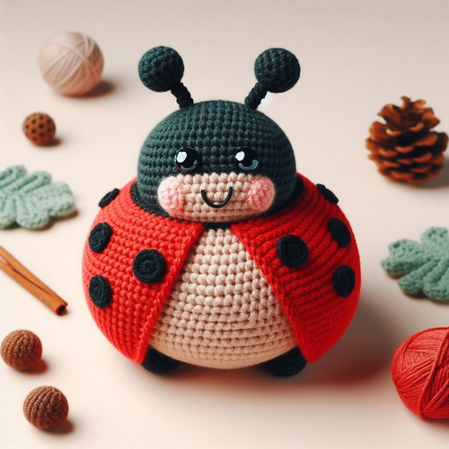 Crochet Ladybug Amigurumi Pattern