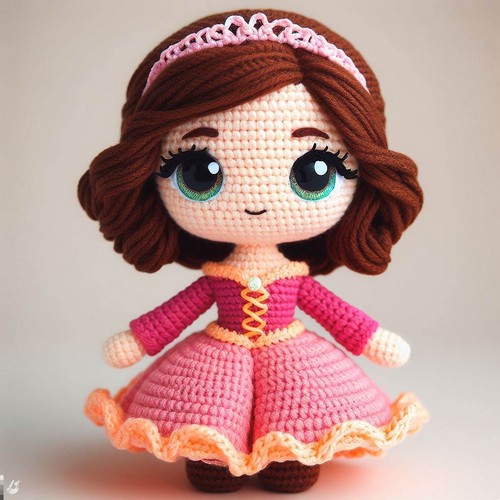 Crochet Lana Doll Amigurumi Pattern In Step By Step