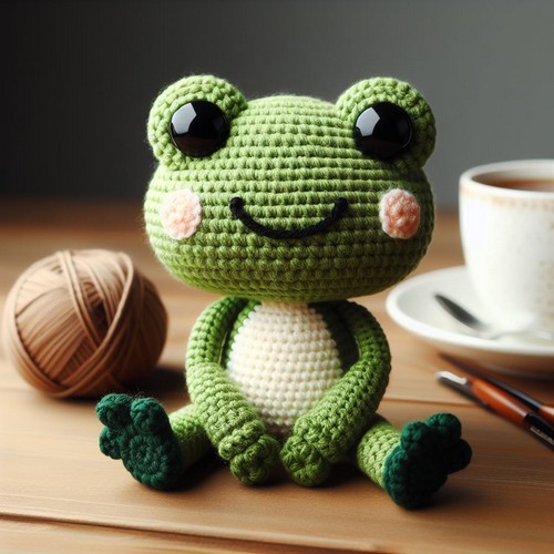 Crochet Little Frog Amigurumi Pattern