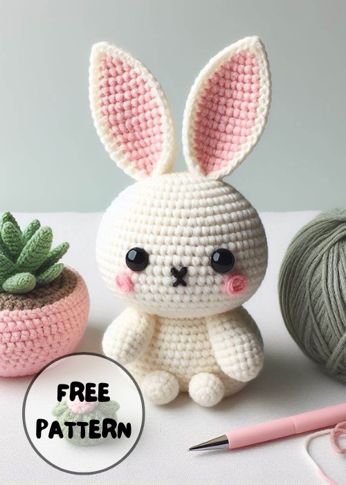 Crochet Minnak Bunny Amigurumi