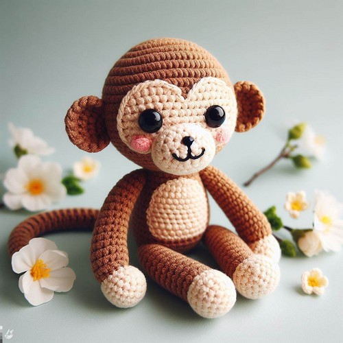 Crochet Monkey Amigurumi Pattern Step By Step