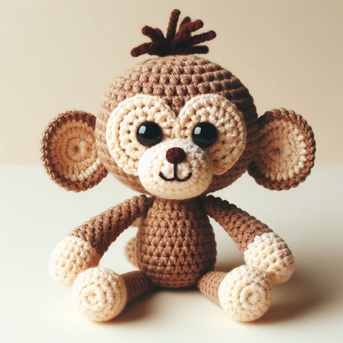 Crochet Monkey Amigurumi