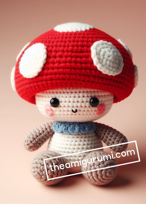 Crochet Mushroom Doll Amigurumi Pattern Free