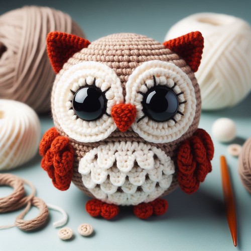 Crochet Owl Amigurumi Pattern