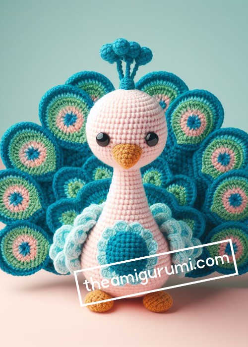 Crochet Peacock Amigurumi Pattern Free