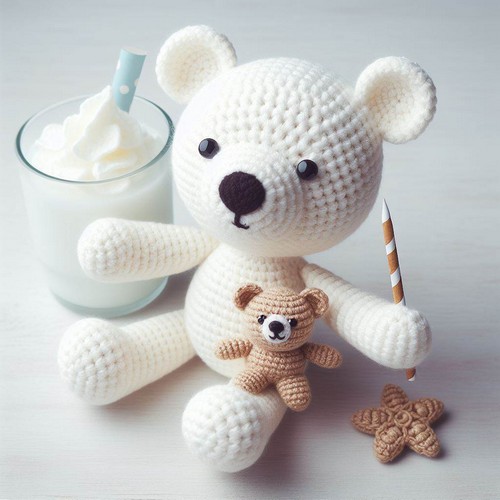 Crochet Polar Bear Amigurumi Pattern Step By Step