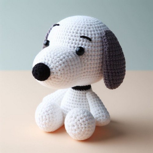 Crochet Snoopy Dog Amigurumi
