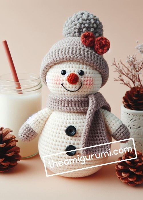 Crochet Snowman Winter Amigurumi Pattern Free