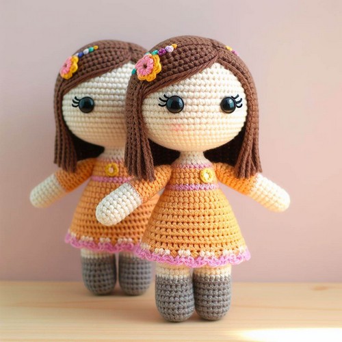 Crochet Sola Doll Amigurumi Pattern Step By Step
