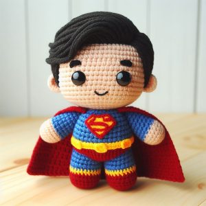 Crochet Superman Amigurumi