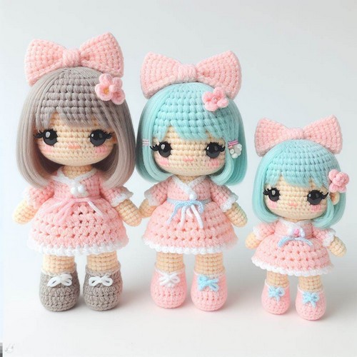 Crochet Sweet Small Doll Amigurumi Pattern
