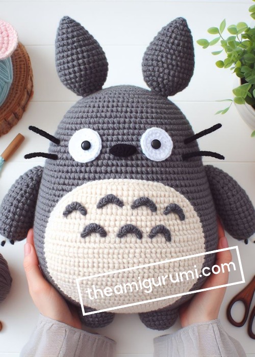 Crochet Totoro Amigurumi Pattern Free
