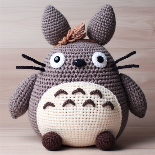 Crochet Totoro Amigurumi Pattern