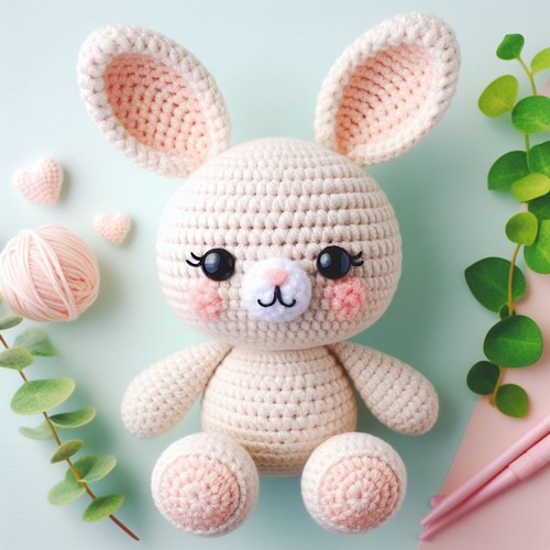 Free Crochet Bunny Baby Amigurumi Pattern