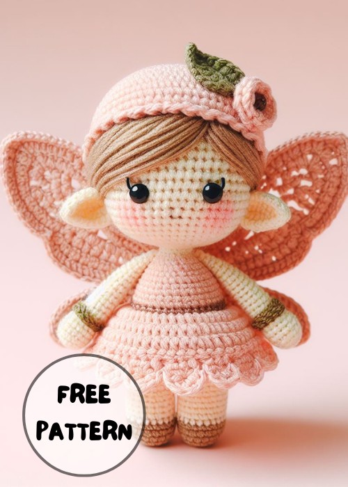 Free Crochet Fairy Doll Amigurumi Pattern