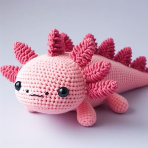 Free Crochet Fish Axolotl Amigurumi Pattern
