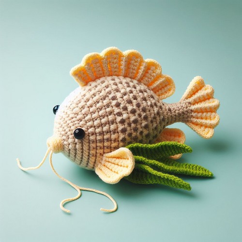 Free Crochet Fish Flounder Amigurumi Pattern
