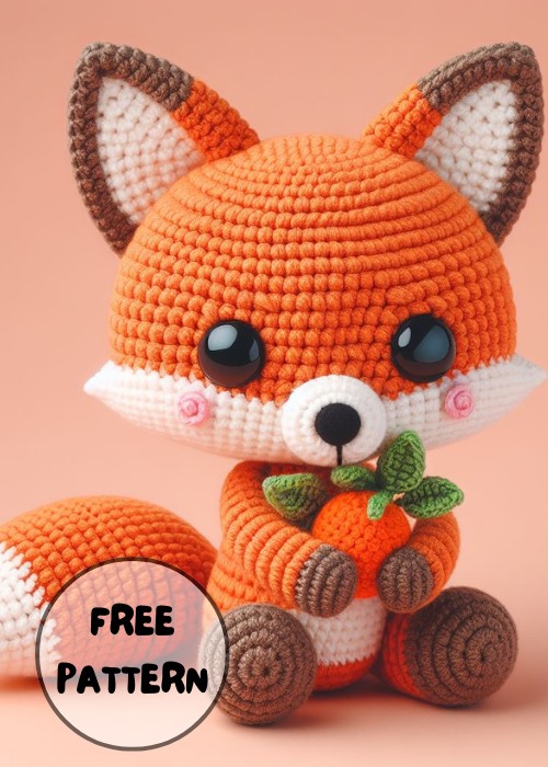 Free Crochet Fox Lina Amigurumi Pattern