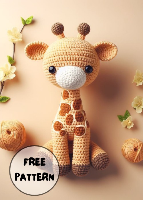 Free Crochet Giraffe Amigurumi
