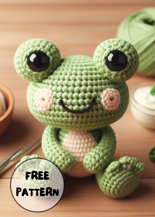 Free Crochet Little Frog Amigurumi Pattern
