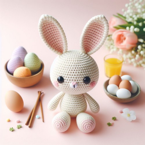 Free Crochet Minnak Bunny Amigurumi Pattern