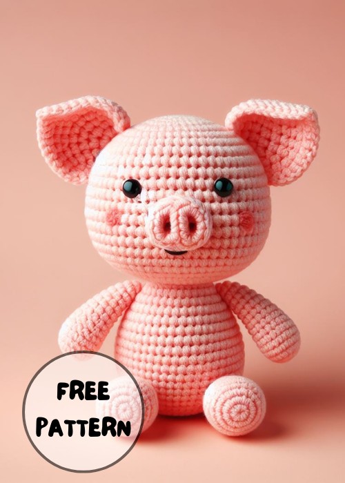 Free Crochet Piglet Amigurumi Pattern