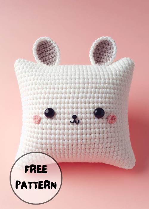 Free Crochet Pillow Amigurumi Pattern
